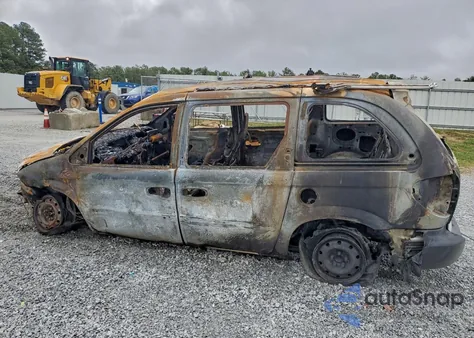 2005 Dodge Caravan Se from USA, damaged, VIN 1D4GP25R85B213693